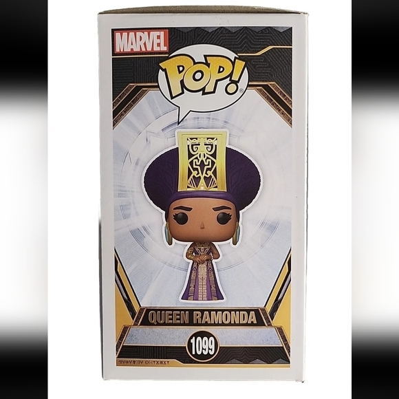 NIB - Funko Pop! Marvel Queen Ramonda Vinyl Figure #1099 Bobblehead - Picture 2 of 6
